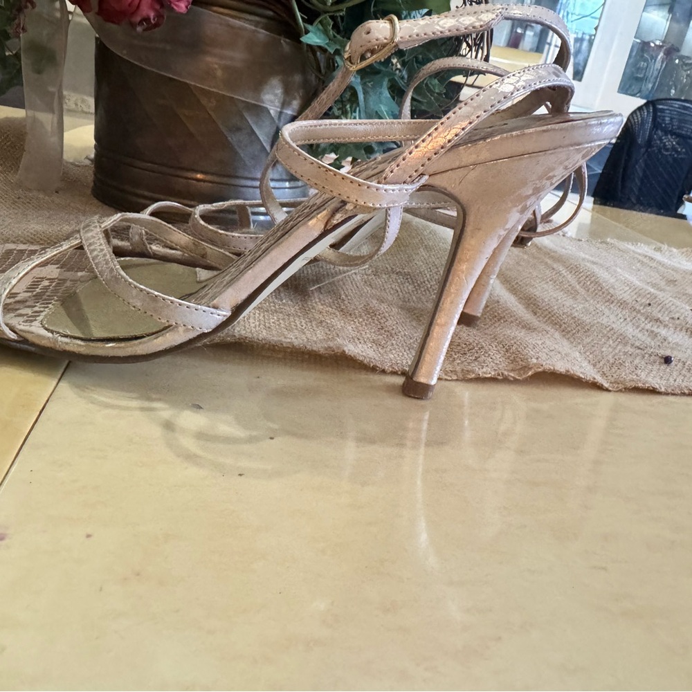 Bakers Cream Heels Elegant Design